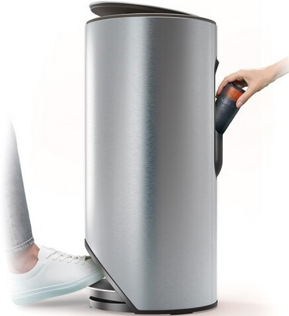 Kosz na śmieci Joseph Joseph Stainless Steel Arc 30 l (5028420012668) - obraz 11