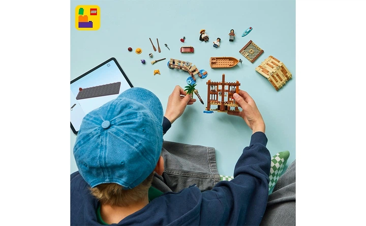 Конструктор LEGO Хатина у Селищі Вітряків 299 деталей (75636) - изображение 8