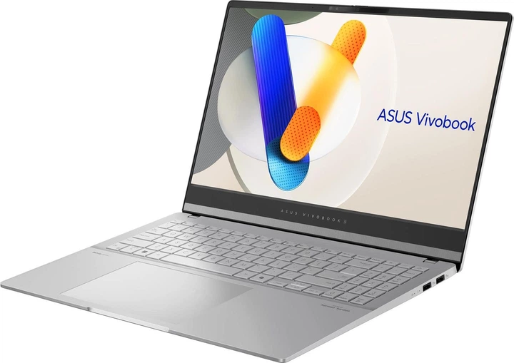 Ноутбук Asus Vivobook S 15 OLED M5506WA-MA018 (90NB14A3-M00100) Cool Silver - зображення 3
