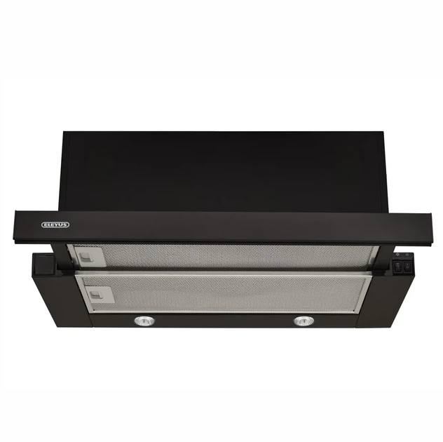 Вытяжка телескопическая Eleyus Breeze 1200 60 Black - изображение 2
