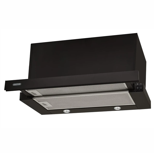 Вытяжка телескопическая Eleyus Breeze 1200 60 Black - изображение 3