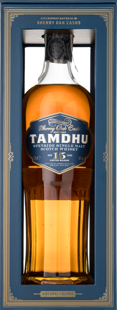 Виски Tamdhu 15 yo 0.7 л 46% в подарочной коробке (5010852040661) - Фото 1 Виски Tamdhu 15 yo 0.7 л 46% в подарочной коробке (5010852040661) - изображение 1