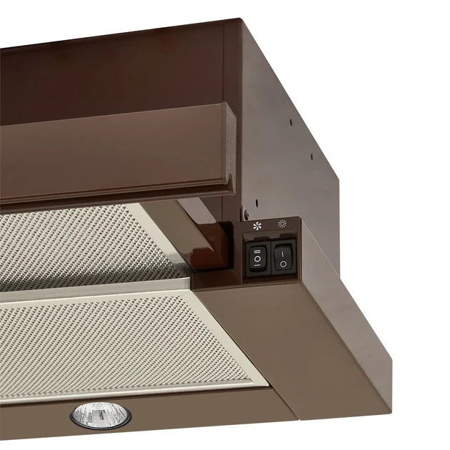 Вытяжка телескопическая Eleyus Breeze 700 60 Brown - изображение 8