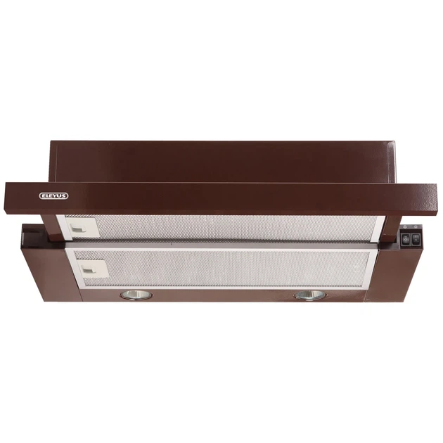Вытяжка телескопическая Eleyus CYCLON 700 60 Brown - изображение 2