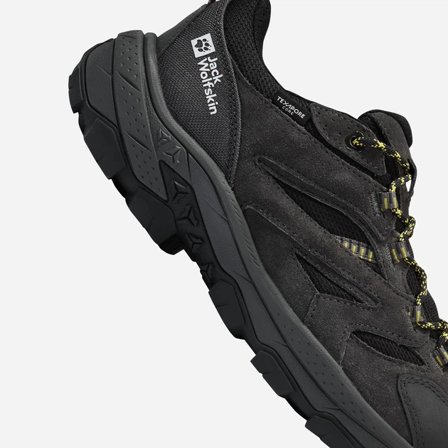 Мужские кроссовки для треккинга с мембраной Jack Wolfskin Vojo Tour Texapore Low M A62070-6945 45.5 (11UK) 28.9 см Коричневый/Серый/Желтый (4064886595643) - Фото 7 Мужские кроссовки для треккинга с мембраной Jack Wolfskin Vojo Tour Texapore Low M A62070-6945 45.5 (11UK) 28.9 см Коричневый/Серый/Желтый (4064886595643) - изображение 7