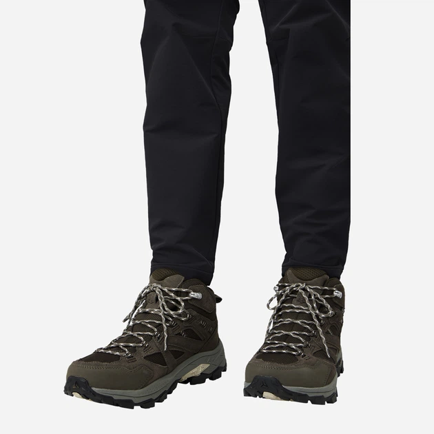 Мужские демисезонные ботинки для треккинга с мембраной Jack Wolfskin Vojo Tour Texapore Mid M A62072-5719 42 (8UK) 26.4 см Коричневые (4064886369411) - Фото 2 Мужские демисезонные ботинки для треккинга с мембраной Jack Wolfskin Vojo Tour Texapore Mid M A62072-5719 42 (8UK) 26.4 см Коричневые (4064886369411) - изображение 2