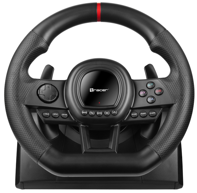 Kierownica przewodowa Tracer SimRacer Manual Gearbox 6in1 Black (TRAJOY47345) - obraz 2