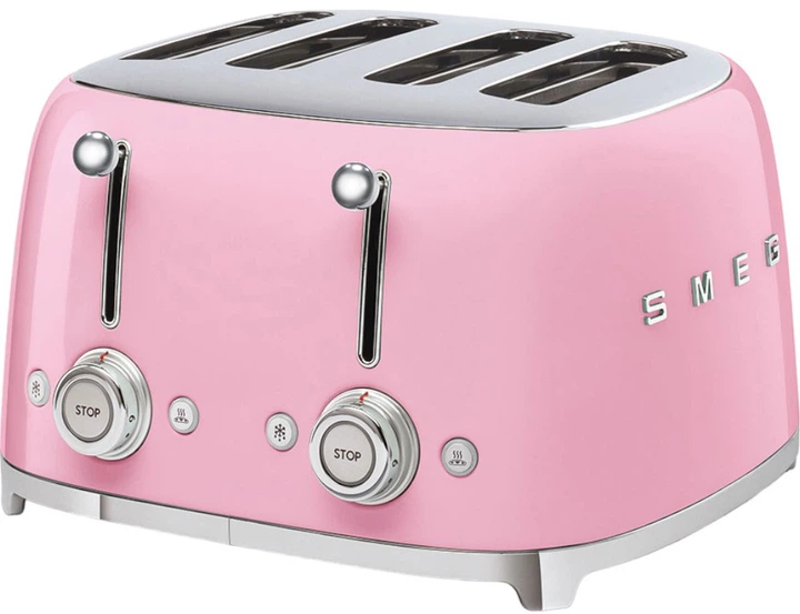 Тостер Smeg 50' Style Pink TSF03PKEU (8017709263393) - изображение 2