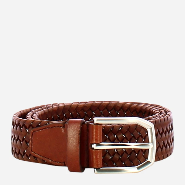 Męski pasek skórzany The Bridge Brunelleschi 0345354K 90 110 cm Brązowy (800070336754) - obraz 1