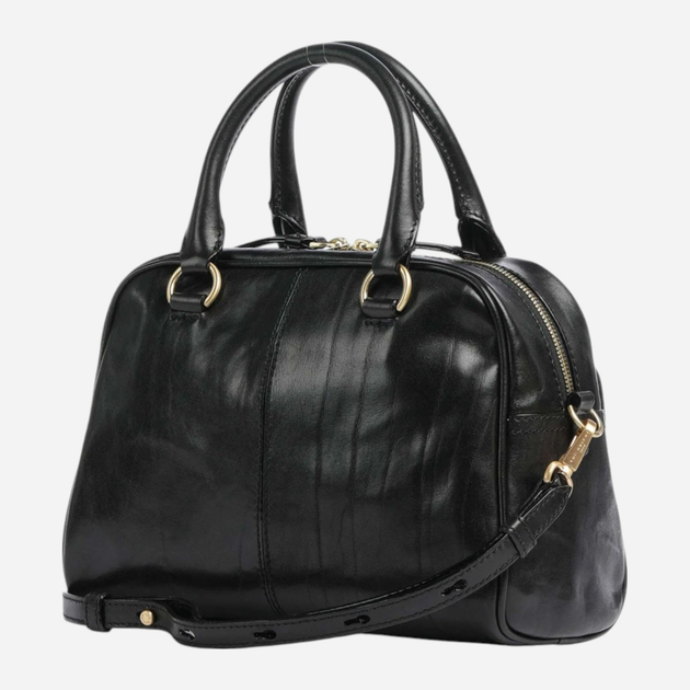 Torebka crossbody damska ze skóry naturalnej The Bridge Flora 04245401 30 Czarna (800070347015) - obraz 2