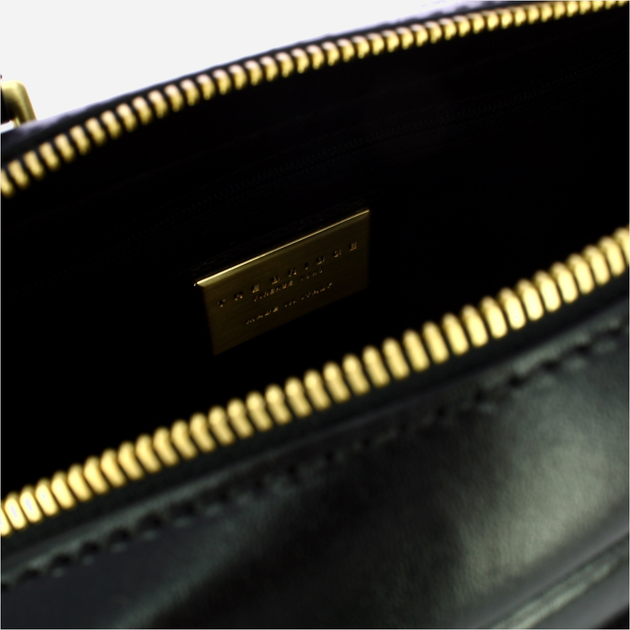 Torebka crossbody damska ze skóry naturalnej The Bridge Stodo 04541501 30 Czarna (800070346583) - obraz 5