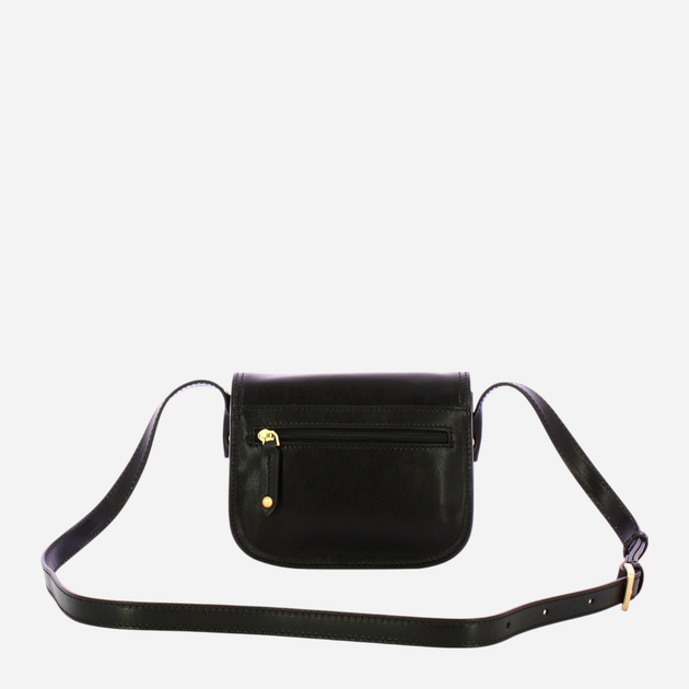 Torebka crossbody damska ze skóry naturalnej mała The Bridge Stodo 04543501 30 Czarna (800070346586) - obraz 2