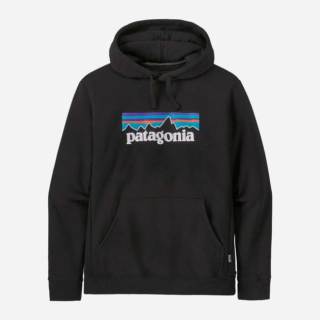 Худі утеплене чоловіче Patagonia M'S P-6 Logo Uprisal Hoody 39622 BLK M Чорне (800070328846) - зображення 3
