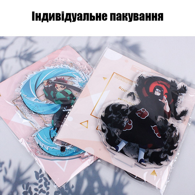 Акрилова фігурка Клинок, що розсікає демонів Томіока Гію Demon Slayer: Kimetsu no Yaiba Tomioka Giyuu 16 см - зображення 4