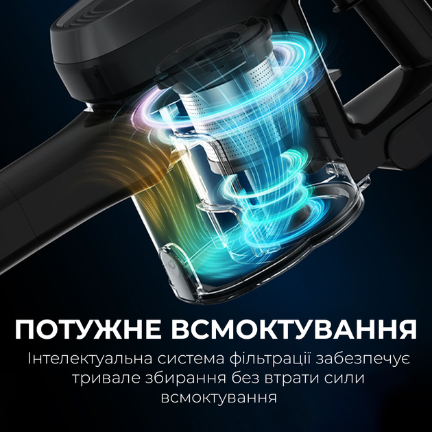 Акумуляторний пилосос Jimmy JV9 Pro Aqua (JV9Pro_Aqua) - зображення 9
