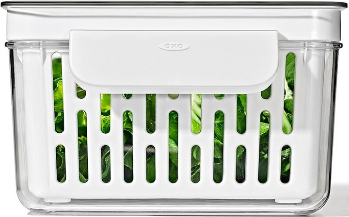 Контейнер для овочів Oxo Good Grips L з кошиком 9.7 x 15.2 x 38.4 см (840097707655) - зображення 5