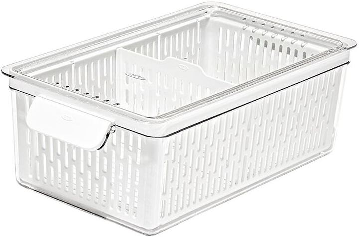 Контейнер для овочів Oxo Good Grips M з кошиком 11.5 x 18.7 x 37.5 см (840097707648) - зображення 1