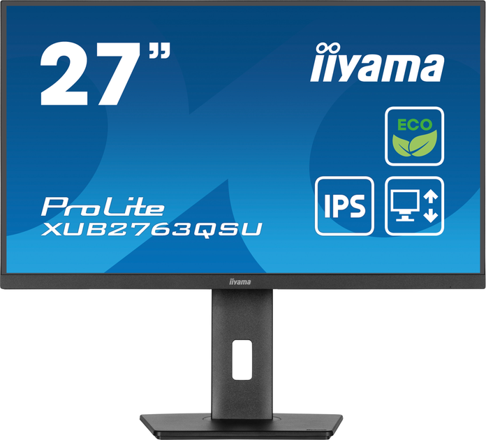 Монітор 27" iiyama ProLite XUB2763QSU-B1 - зображення 1