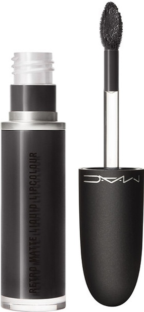 Pomadka w płynie M.A.C Retro Matte matowa Caviar 5 ml (773602453306) - obraz 1