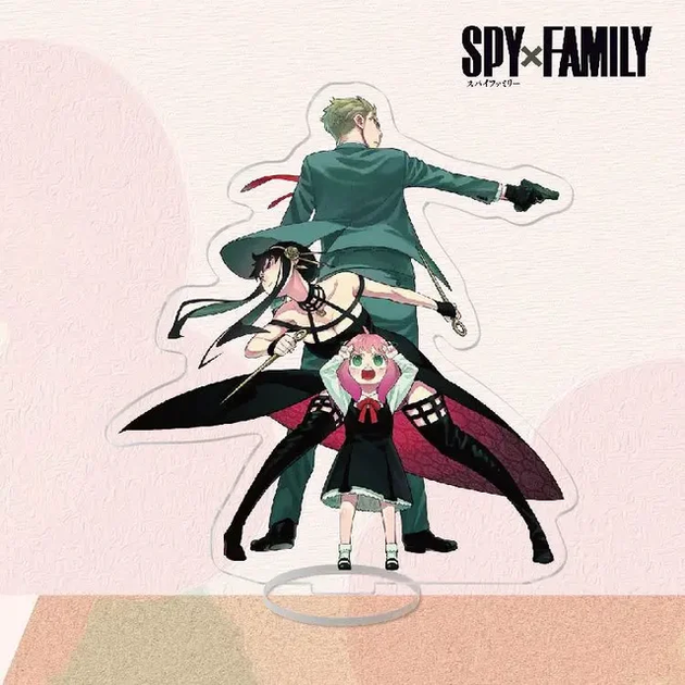 Акрилова фігурка Сім'я шпигуна Spy Family 10 см AS SF 05 - Фото 1 Акрилова фігурка Сім'я шпигуна Spy Family 10 см AS SF 05 - зображення 1