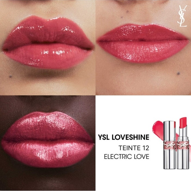 Szminka do ust Yves Saint Laurent Loveshine 12 Electric Love 3.2 g (3614274132618) - obraz 2