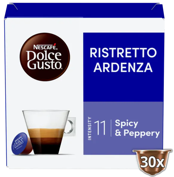 Кофе в капсулах Nescafe Dolce Gusto Ardenza XXL BIG PACK 30 КАПСУЛ - Фото 2 Кофе в капсулах Nescafe Dolce Gusto Ardenza XXL BIG PACK 30 КАПСУЛ - зображення 2