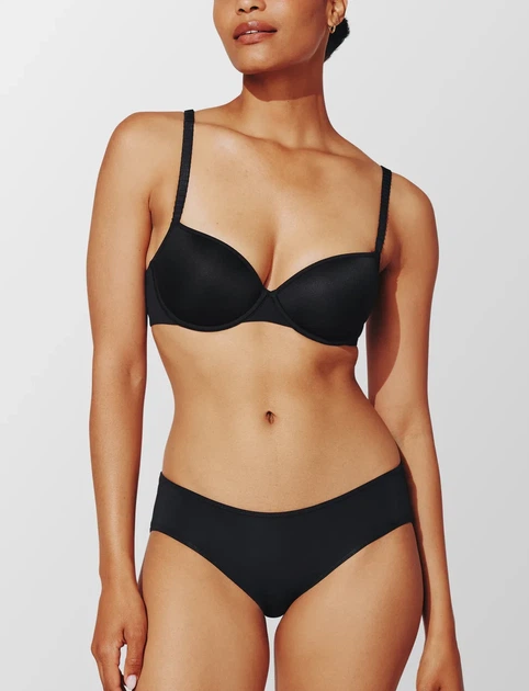 Бюстгальтер THIRDLOVE 24/7 Classic T-shirt Bra - черный - 95D - изображение 7