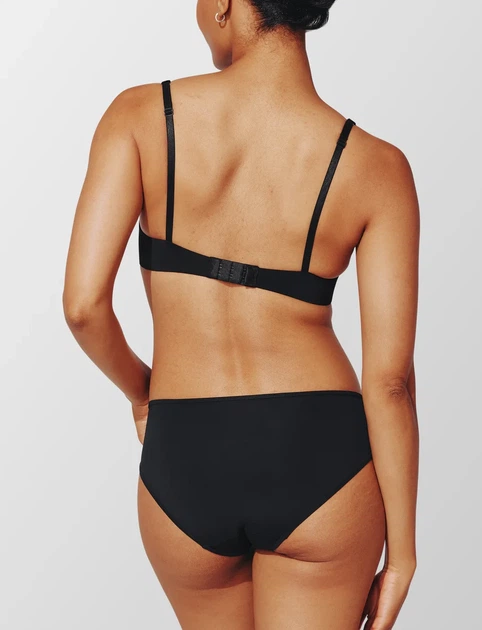 Бюстгальтер THIRDLOVE 24/7 Classic T-shirt Bra - черный - 95D - изображение 11