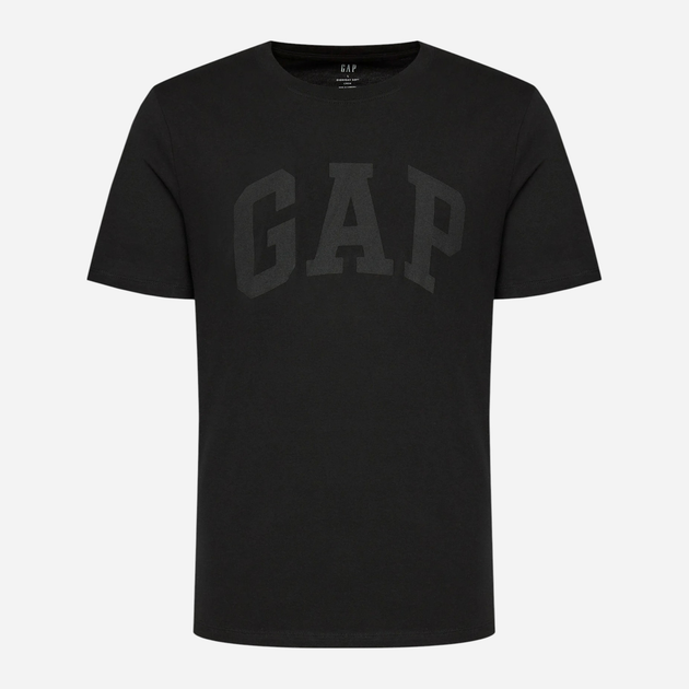 Набір футболок бавовняних довгих чоловічих GAP 885595-00 S 2 шт Бежевий/Чорний (1200133154369) - зображення 5