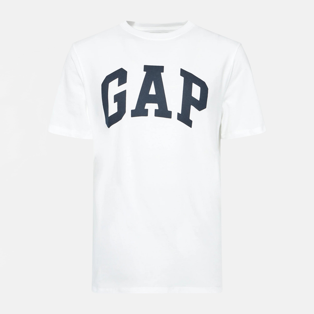 Набір футболок бавовняних довгих чоловічих GAP 885595-01 2XL 2 шт Синій/Білий (1200133154383) - зображення 5