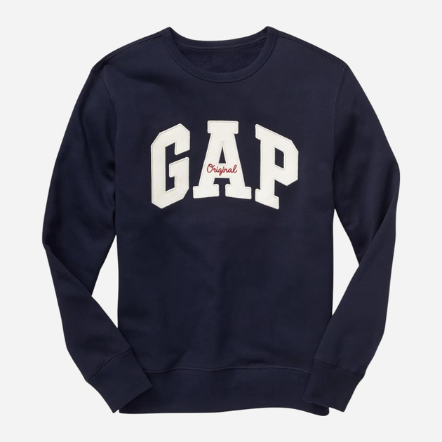 Світшот на флісі чоловічий GAP 852079-00 2XL Темно-синій (1200018163417) - зображення 2