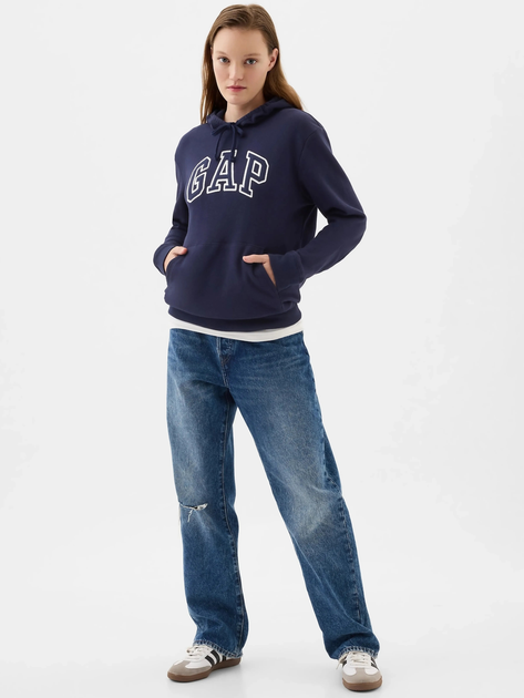Худі жіноче GAP 870537-05 XS Темно-синє (1200132812741) - зображення 3