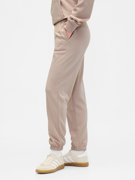 Spodnie dresowe damskie joggery GAP 889527-05 S-Regular Pudrowe - obraz 3
