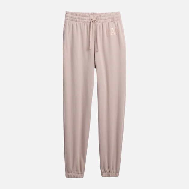 Spodnie dresowe damskie joggery GAP 889527-05 M-Regular Pudrowe - obraz 5