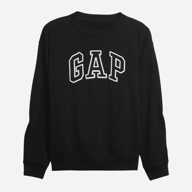 Bluza damska bez kaptura polarowa GAP 554936-10 XS Czarna - obraz 4
