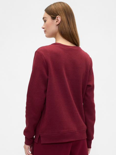 Bluza damska bez kaptura polarowa GAP 800444-04 XS Ciemnoczerwona - obraz 2