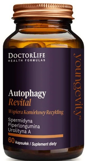 Дієтична добавка Doctor Life Revital Autofagia 60 капсул (5903317644897) - зображення 1