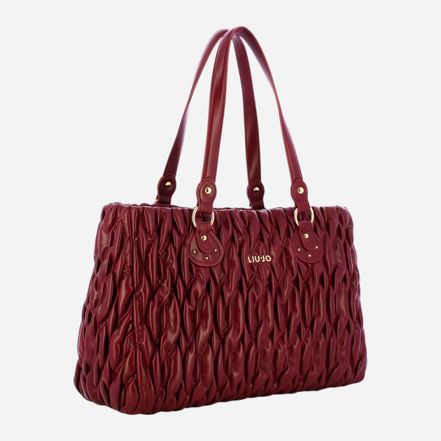 Torebka shopper Liu Jo AF5014E0457 91726 Czerwona (800070345656) - obraz 3