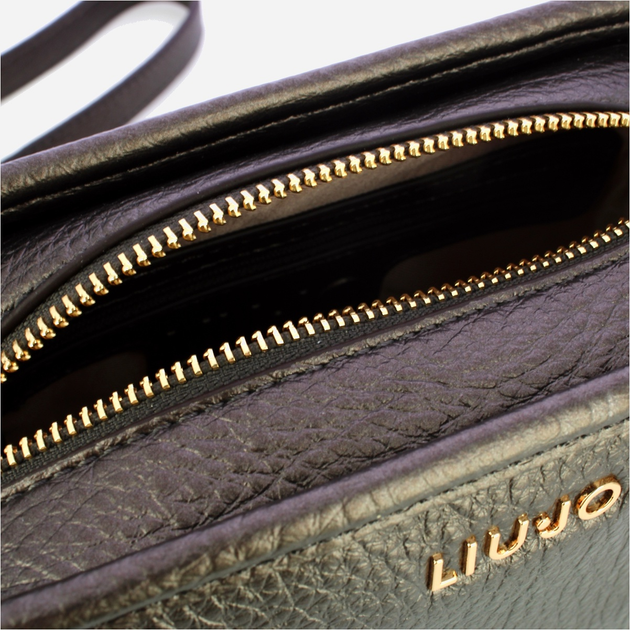 Torebka crossbody damska mała Liu Jo AF5036E0027 04877 Brązowa (800070345555) - obraz 4