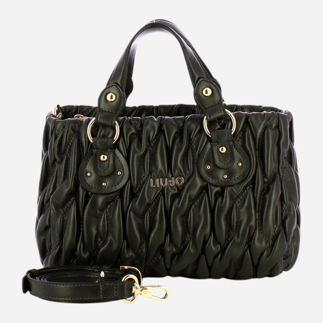 Torebka crossbody damska mała Liu Jo AF5071E0457 22222 Czarna (800070345647) - obraz 4