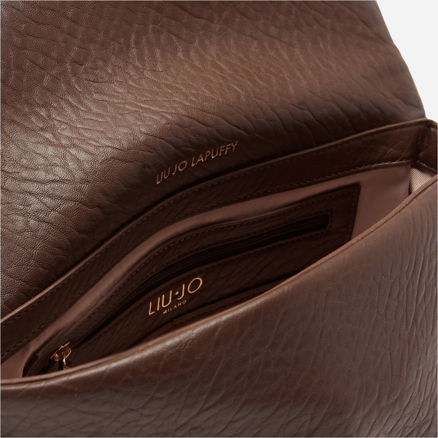 Torebka crossbody damska z łańcuszkiem Liu Jo AF5138E0161 81140 Brązowa (800070345574) - obraz 7
