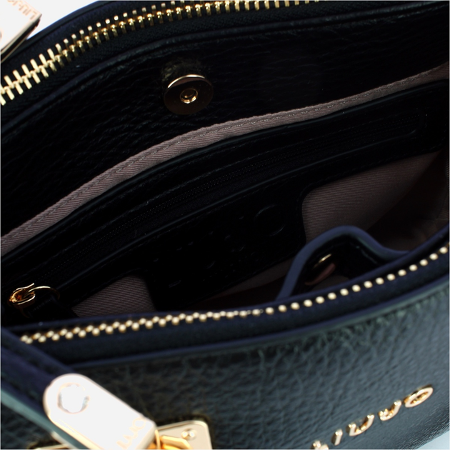 Torebka crossbody damska mała Liu Jo AF5163E0027 22222 Czarna (800070345533) - obraz 5