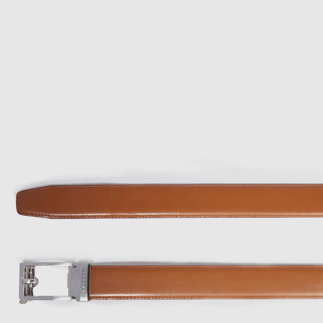 Męski pasek skórzany Piquadro CU6712C110/CU 125 cm Brązowy (800070334814) - obraz 2