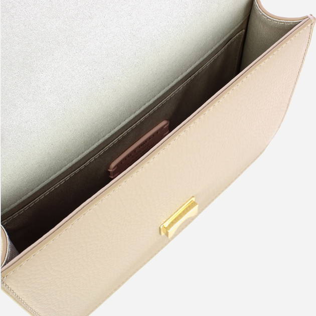 Torebka crossbody damska ze skóry naturalnej mała Coccinelle Tulip E5D2K550180 N80 Różowa (800070342983) - obraz 5