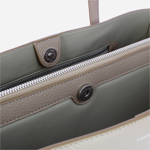 Torebka shopper ze skóry naturalnej Coccinelle Coccinelleswap E1DVF110180 N80 Różowa (800070342923) - obraz 4