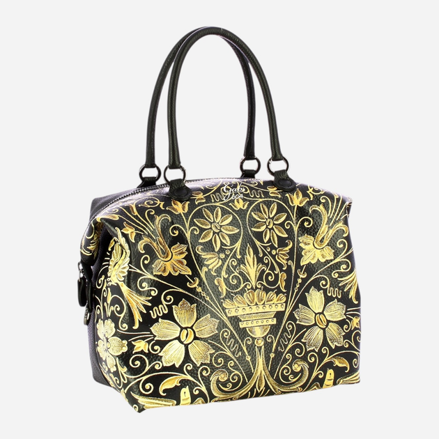 Torebka shopper ze skóry naturalnej Gabs G3 Plus Tg L G000033T3X2361 S0604 Czarna (800070347475) - obraz 5