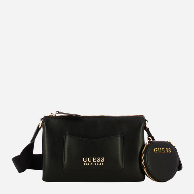 Torebka crossbody damska mała Guess Bogue HFLG9158700 BLA Czarna (800070346611) - obraz 1
