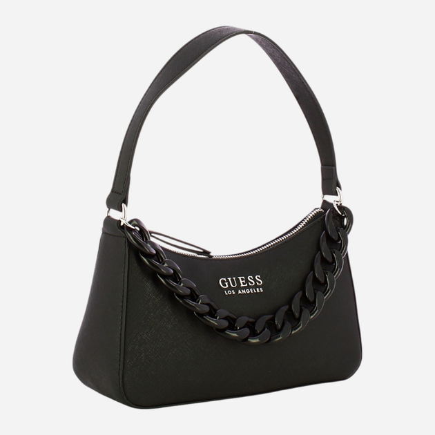 Torebka bagietka damska mała Guess Junie HFSF9774690 BLA Czarna (800070346609) - obraz 3