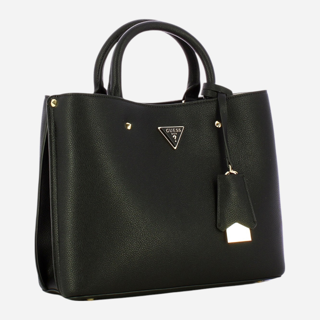 Torebka crossbody damska Guess Meridian HWBG6974060 BLA Czarna (800070344306) - obraz 3