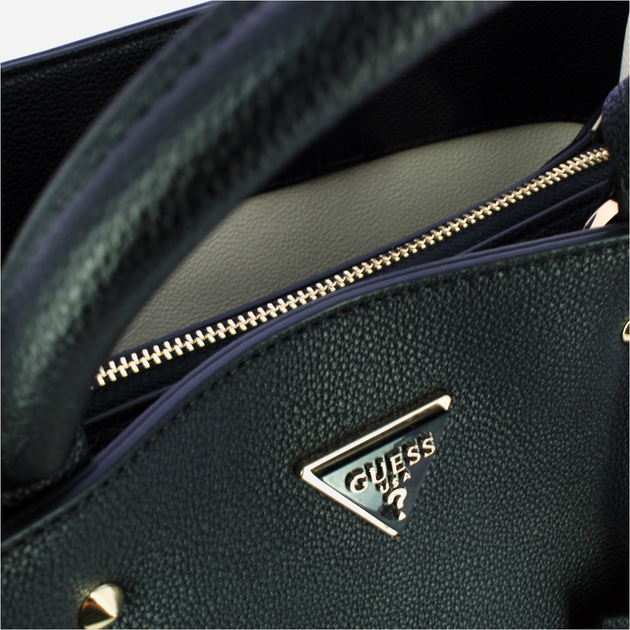 Torebka crossbody damska Guess Meridian HWBG6974060 BLA Czarna (800070344306) - obraz 5